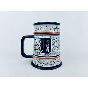 The Memory Company MLB Detroit Tigers Stone Stein Mug‎ Coffee Cup - New!